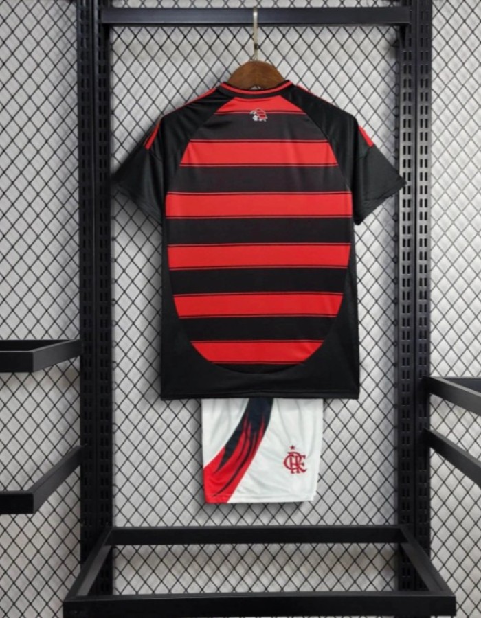 Foto 4 — KIT INFANTIL FLAMENGO HOME I 25/26