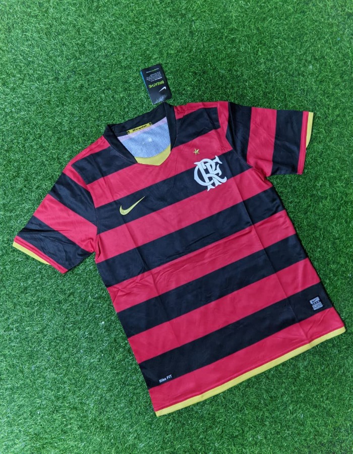 RETRO FLAMENGO 09/10  l UNIFORME NOME ADRIANO 10