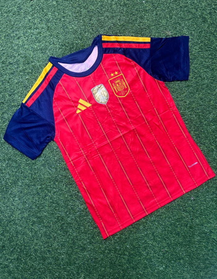 CAMISA ESPANHA 2 ESTRELAS  COPA 2026 TORCEDOR