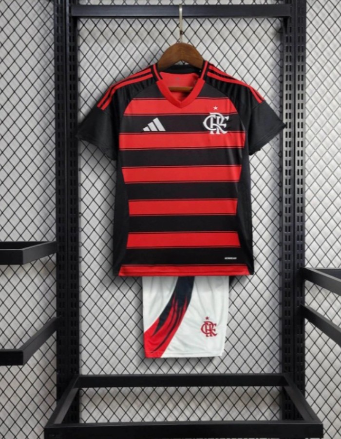 Foto 5 — KIT INFANTIL FLAMENGO HOME I 25/26