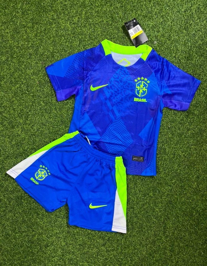 Kit Infantil Brasil Away 25/26